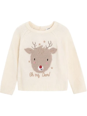 COOL CLUB Sweter w kolorze kremowym rozmiar: 68