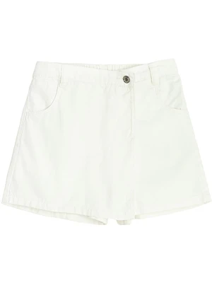 COOL CLUB Szorty dżinsowe w kolorze białym rozmiar: 158