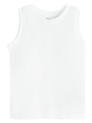 COOL CLUB Top w kolorze białym rozmiar: 134