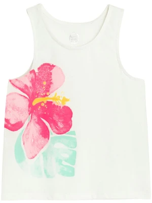 COOL CLUB Top w kolorze białym rozmiar: 92