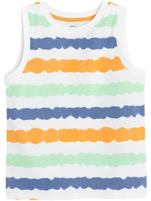 COOL CLUB Top w kolorze białym ze wzorem rozmiar: 104