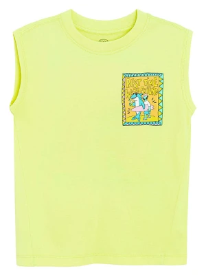 COOL CLUB Top w kolorze żółtym rozmiar: 110