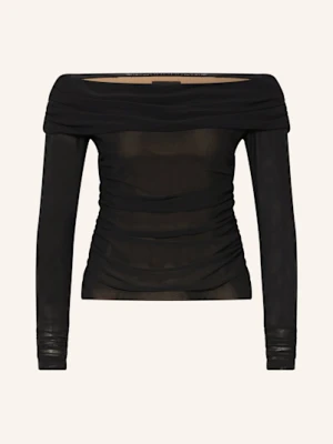 Copenhagen Muse Bluzka Z Odkrytymi Ramionami Cmmajse schwarz