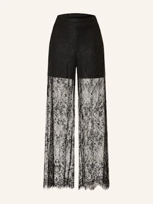 Copenhagen Muse Spodnie Marlena Cmlea Z Koronki schwarz