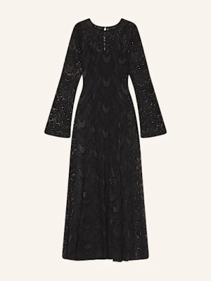 Copenhagen Muse Sukienka Cmlacie Z Dziurkowanej Koronki schwarz
