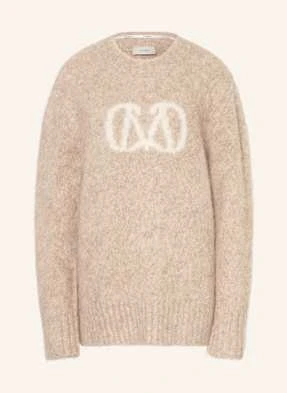 Copenhagen Muse Sweter Cmkate Z Dodatkiem Alpaki beige