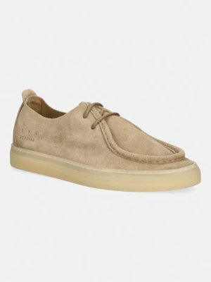 Copenhagen półbuty damskie zamszowe suede