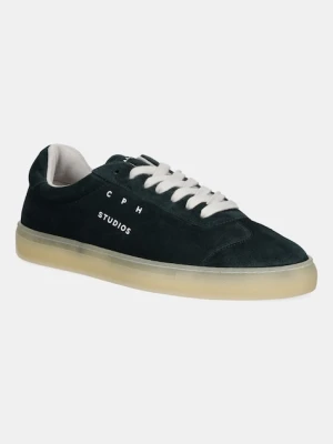 Copenhagen sneakersy zamszowe Suede damskie kolor zielony CPH433