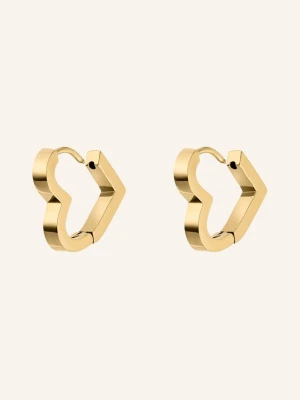 Copenhagen Studios Kreolki Ze Stali Nierdzewnej gold