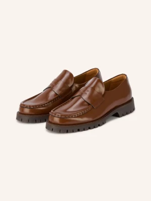 Copenhagen Studios Loafersy cph848 braun KONIAKOWY