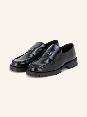 Copenhagen Studios Loafersy cph848 schwarz CZARNY