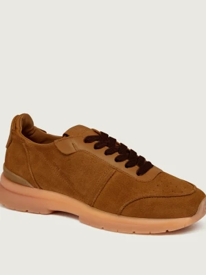 COPENHAGEN STUDIOS Sneakersy CPH740 | zamsz brązowy