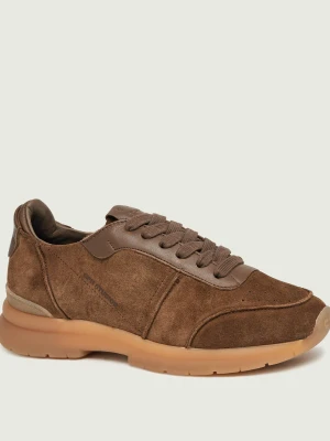 COPENHAGEN STUDIOS Sneakersy CPH740 | zamsz brązowy