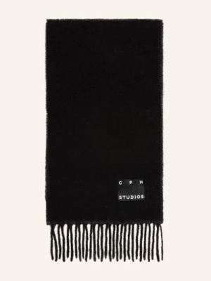 Copenhagen Studios Szal Z Alpaki schwarz
