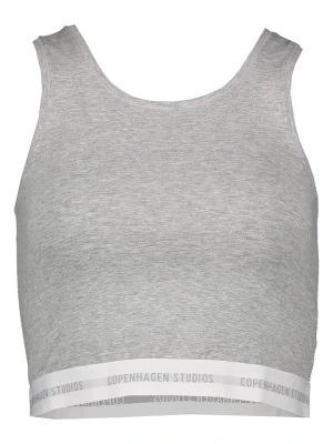 Copenhagen Studios Top w kolorze szarym rozmiar: S