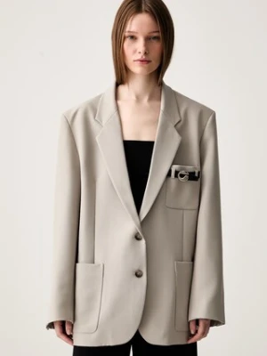 Coperni Belted Pocket Tailored marynarka jednorzędowa damska