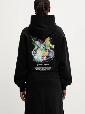 Coperni x Disney bluza Collector damska kolor czarny z kapturem wzorzysta DJS15F5018C
