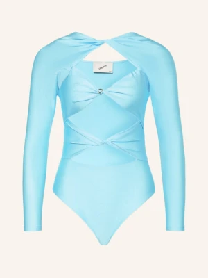 Coperni Body Z Wycięciami blau TURKUSOWY