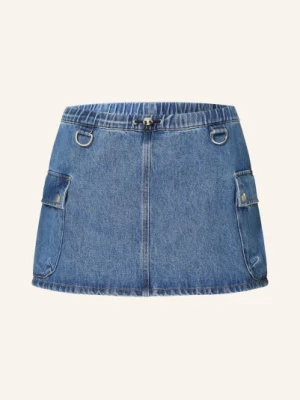 Coperni Spódnica Jeansowa Cargo blau