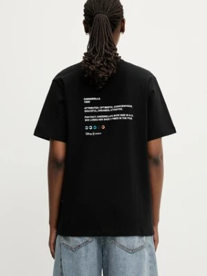 Coperni x Disney t-shirt bawełniany Cinderella damski kolor czarny DJS03F5036CIN