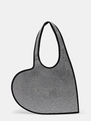 Coperni torebka Crystal-Embellished Mini Heart Tote