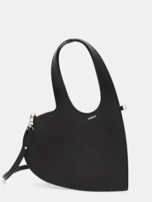 Coperni torebka skórzana Crossbody Baby Heart Tote kolor czarny COPBA93F6031