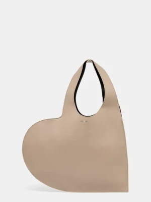 Coperni torebka skórzana Heart Tote kolor beżowy COPBA14F6012