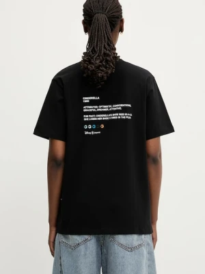 Coperni x Disney t-shirt bawełniany Cinderella damski kolor czarny DJS03F5036CIN