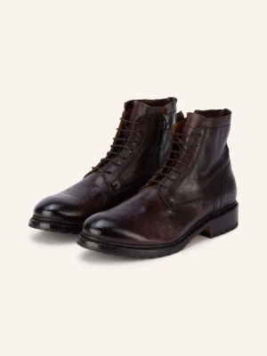 Cordwainer Botki Sznurowane braun CIEMNOBRĄZOWY