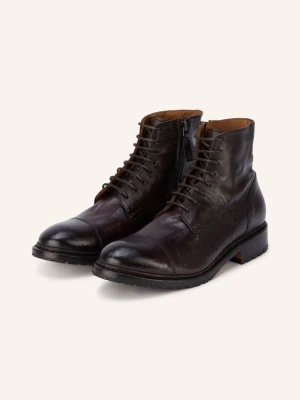 Cordwainer Botki Sznurowane braun CIEMNOBRĄZOWY