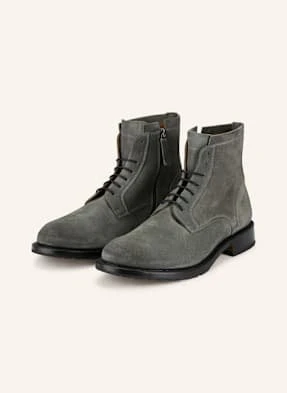 Cordwainer Botki Sznurowane grau