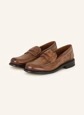 Cordwainer Penny Loafers braun