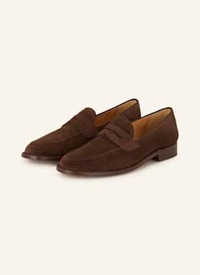 Cordwainer Penny Loafers braun