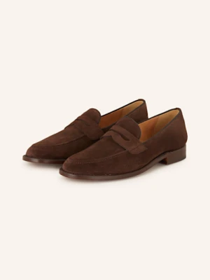 Cordwainer Penny Loafers braun