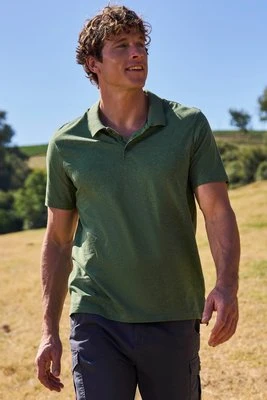 Cordyline Textured - koszulka polo męska - Green Mountain Warehouse