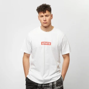 Levi's Core Baby Tab Logo mężczyźni T-Shirty i Polo biały rozmiar Odzież
