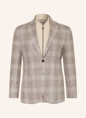 Corneliani Marynarka Slim Fit Z Odpinaną Podpinką beige