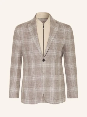 Corneliani Marynarka Slim Fit Z Odpinaną Podpinką beige