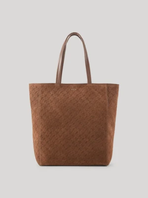 Cornflower-Shopper Velluto Stampa Elea w kolorze brązowym Joop