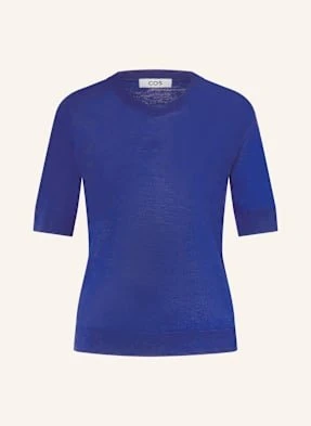 Cos Dzianinowa Koszulka blau