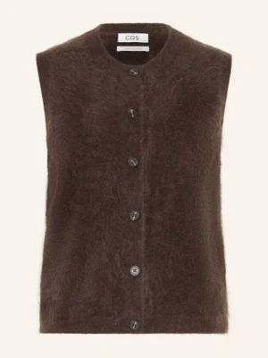 Cos Dzianinowe Wdzianko Z Kaszmiru braun