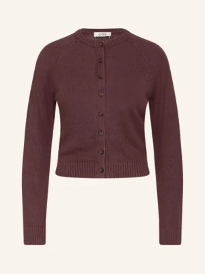 Cos Kardigan Z Lnu rot