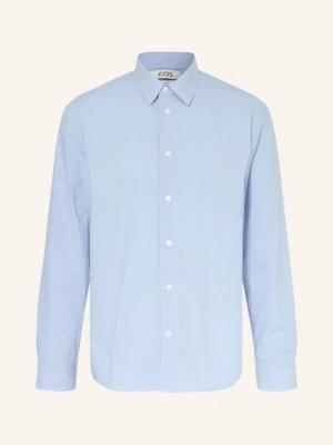 Cos Koszula Relaxed Fit blau