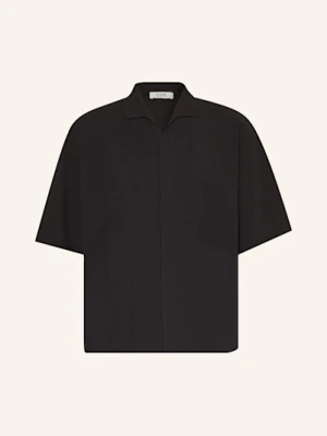 Cos Koszula Z Krótkim Rękawem Comfort Fit schwarz