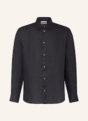 Cos Koszula Z Lnu Relaxed Fit blau