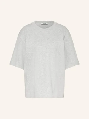 Cos Koszulka Oversize Z Rękawami 3/4 grau