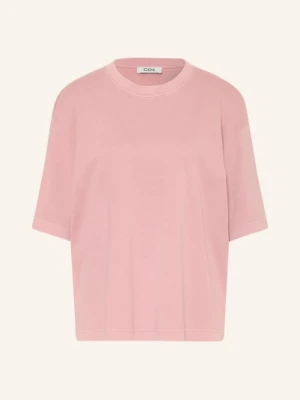 Cos Koszulka Oversize Z Rękawami 3/4 pink