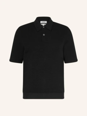 Cos Koszulka Polo O Regularnym Kroju schwarz