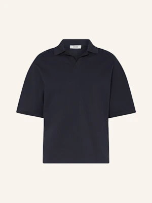 Cos Koszulka Polo Z Dżerseju Relaxed Fit blau