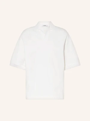 Cos Koszulka Polo Z Dżerseju Relaxed Fit weiss